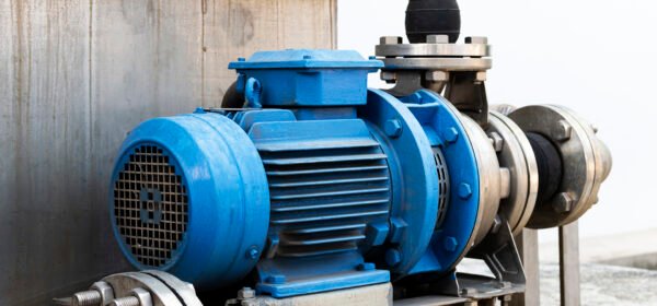 Motor for pipeline system to deliver cold water into production process